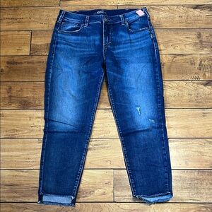 Silver Avery skinny crop Jeans